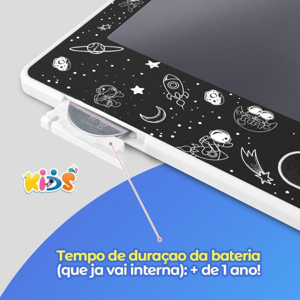 Imagem de Lousa Mágica Tablet Led Lcd + Relógio Digital + Óculos Sol