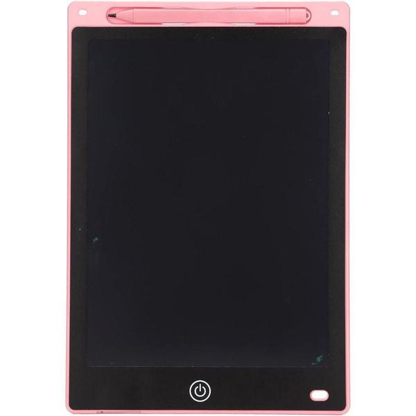 Lousa Mágica Tela LCD 12" Desenhar Escrever Rosa Exbom - Tilibra Imagem de Lousa Mágica Tela LCD 12" Desenhar Escrever Rosa Exbom