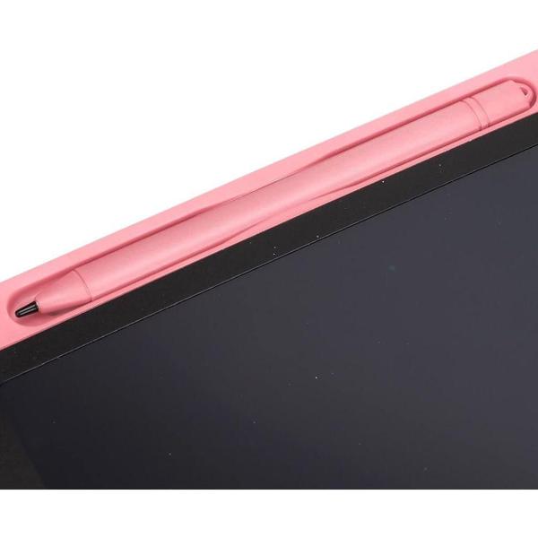 Lousa Mágica Tela LCD 12" Desenhar Escrever Rosa Exbom - Tilibra Imagem de Lousa Mágica Tela LCD 12" Desenhar Escrever Rosa Exbom