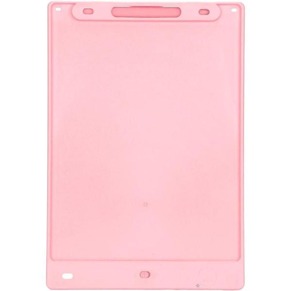 Lousa Mágica Tela LCD 12" Desenhar Escrever Rosa Exbom - Tilibra Imagem de Lousa Mágica Tela LCD 12" Desenhar Escrever Rosa Exbom