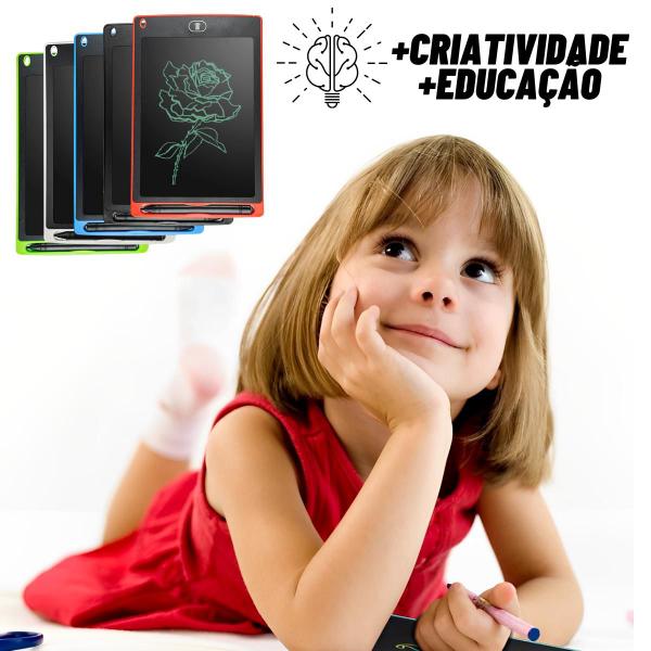Imagem de Lousa Mágica Tela Lcd Tablet Infantil De Escrever E Desenhar