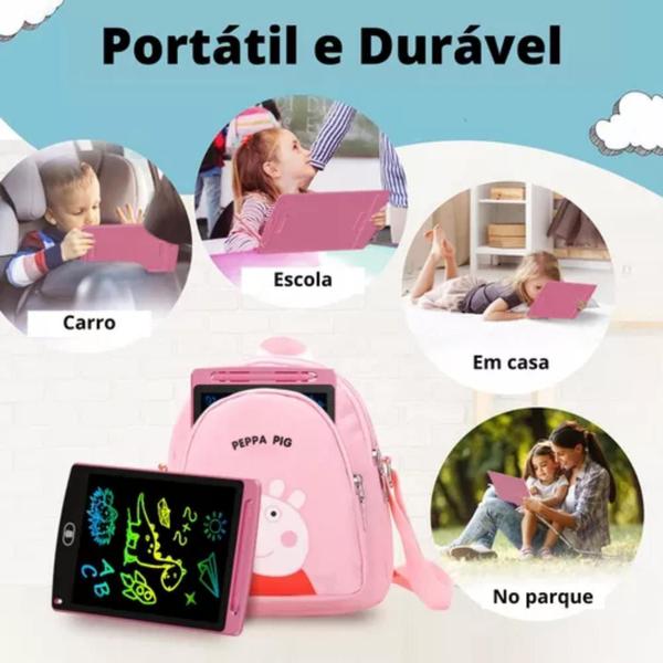 Imagem de Lousa Mágica Tela Lcd Tablet Infantil De Escrever E Desenhar