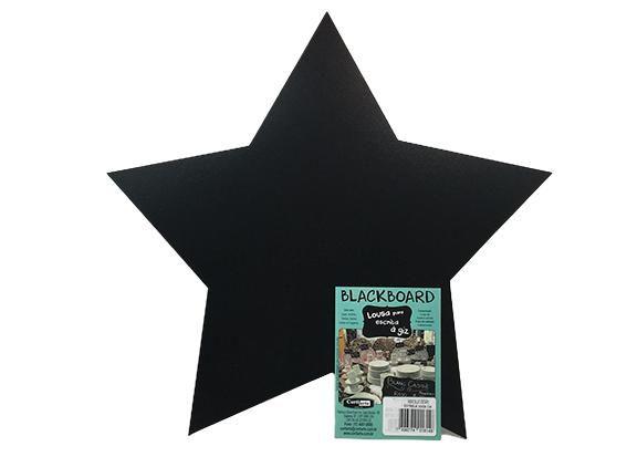 Imagem de lousa Memo Blackboard Formato Estrela G 30cm Marca Cortiarte