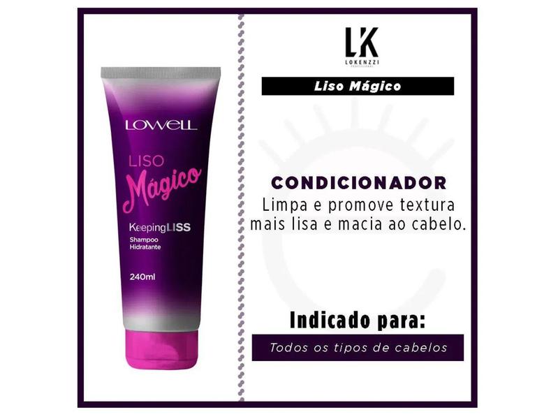 Imagem de Lowell Liso Mágico Shampoo Hidratante 240ml