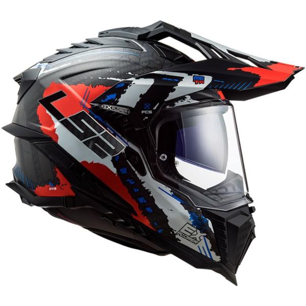 Imagem de Ls2 capacete explorer c mx701 extend matte red 62/xl