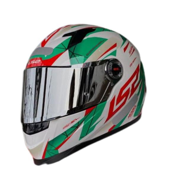 Imagem de Ls2 capacete ff358 draze wht/gre/red 56/s