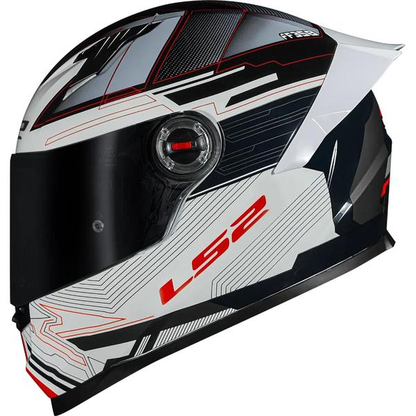 Imagem de Ls2 capacete ff358 s digital blk/white