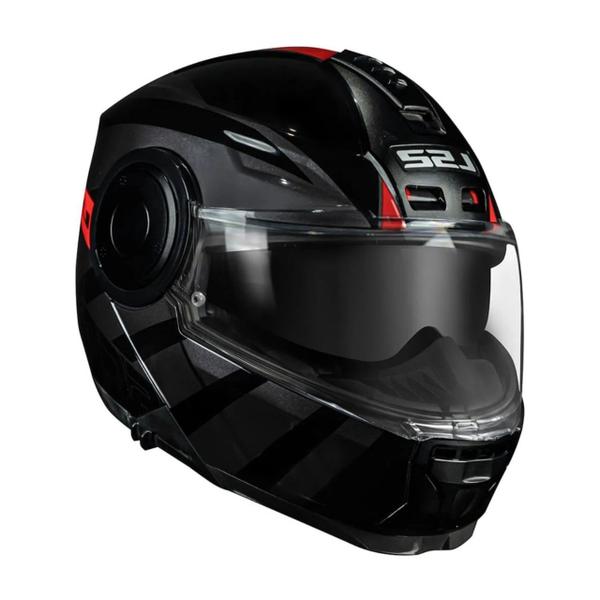 Imagem de Ls2 capacete scope ff902 hamr blk/red 60/l