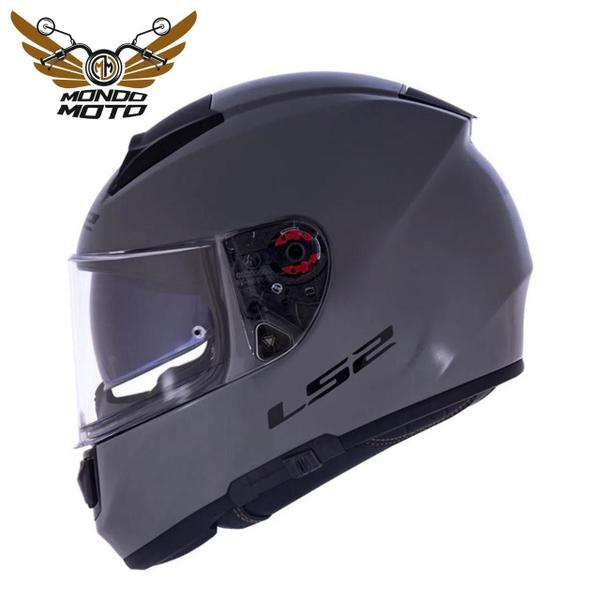 Imagem de Ls2 capacete vector evo ff397 monocolor nardo grey 60/l