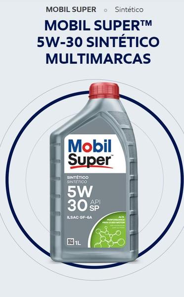 Imagem de Lubrificante 5W30 sintético API SP ILSAC GF-6A Mobil 1L