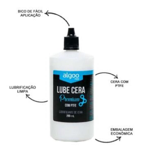 Imagem de Lubrificante Algoo Lube Cera Premium 200 Ml