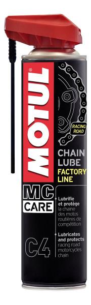 Imagem de Lubrificante Corrente Moto Motul C4 Chain Lube Stpay 400ml