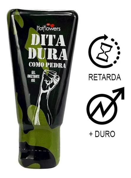 Imagem de Lubrificante Gel Umectante Dita Dura - Hot Flowers