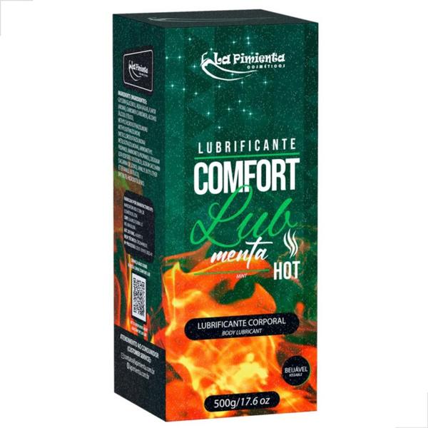 Imagem de Lubrificante Intimo Comfort Lub Hot Beijável 500g La Pimienta