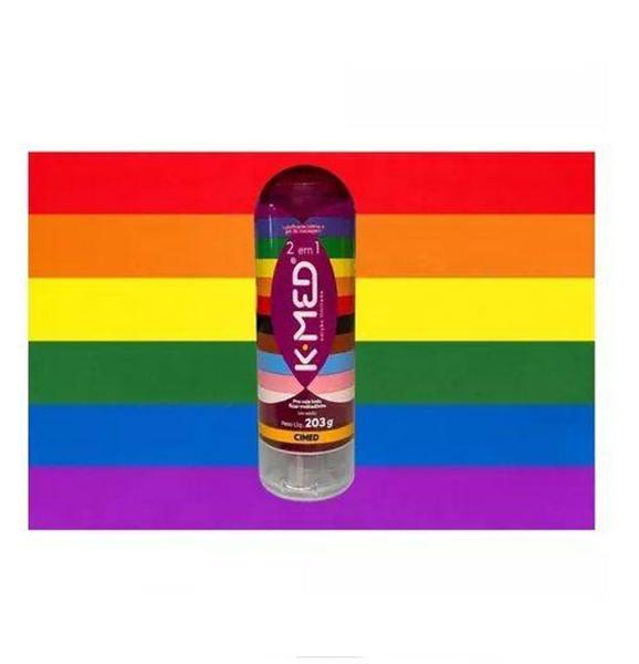 Imagem de Lubrificante Íntimo Gel K-MED 2 em 1 LGBTQIA+ 203G - Cimed