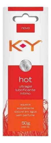 Imagem de Lubrificante Intimo K-y Gel 50g Ultra Ky Que Esquenta Hot