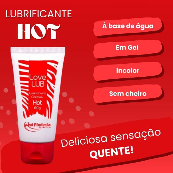 Imagem de Lubrificante Íntimo Love Lub Base Água Hot Ice Neutro