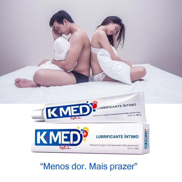 Imagem de Lubrificante Íntimo Neutro K-Med kit C/2 unidades 50g Cada