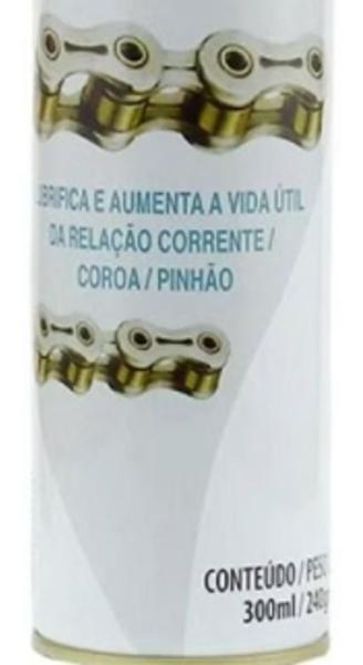 Imagem de Lubrificante Para Corrente Molysil Moto Spray 300 ml