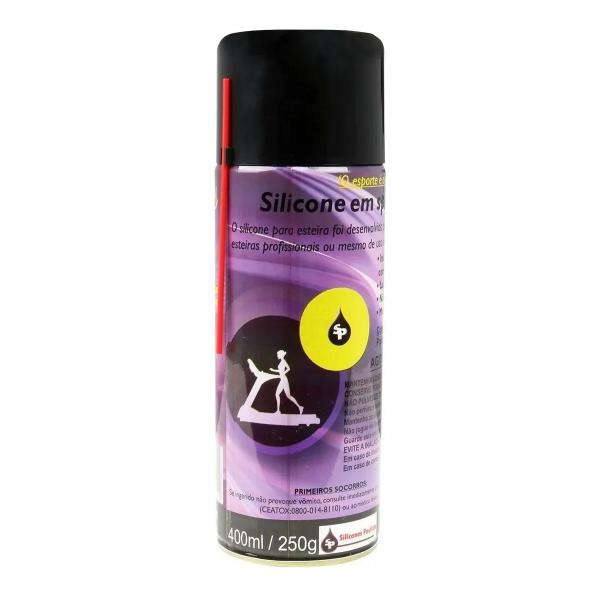 Imagem de Lubrificante Silicone Esteira Spray Academia 400 ML 2 unid
