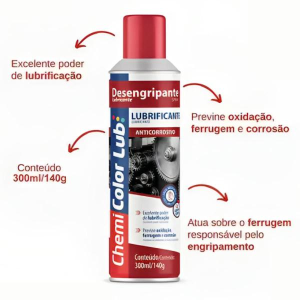 Imagem de Lubrificante spray 300ml chemicolor