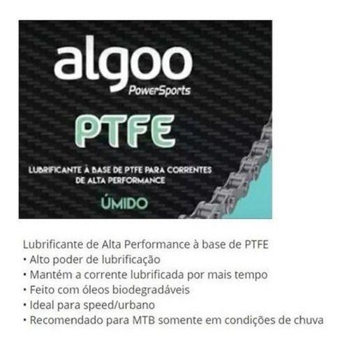 Imagem de Lubrificante Úmido PTFE Algoo Lube 200ML Corrente Bike