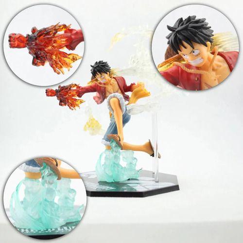 Imagem de Luffy D. Monkey Action Figure Boneco Anime One Piece 16cm