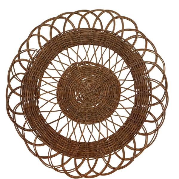 Imagem de Lugar Americano Rattan Marrom 38cm