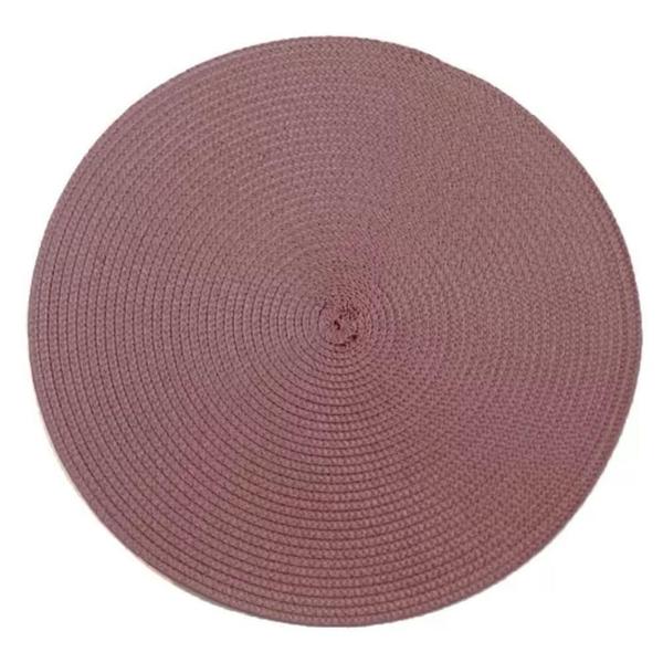 Lugar Americano Redondo Jolitex Rosa Queimado 38Cm - Ind E Com Jolitex Ltda Imagem de Lugar Americano Redondo Jolitex Rosa Queimado 38Cm