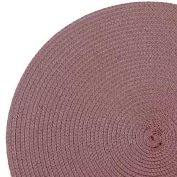 Lugar Americano Redondo Jolitex Rosa Queimado 38Cm - Ind E Com Jolitex Ltda Imagem de Lugar Americano Redondo Jolitex Rosa Queimado 38Cm