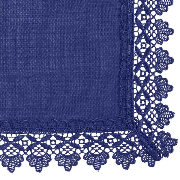 Lugar Americano Renda Poli-Bambu Marinho 35X50Cm Rafimex Imagem de Lugar Americano Renda Poli-Bambu Marinho 35X50Cm Rafimex