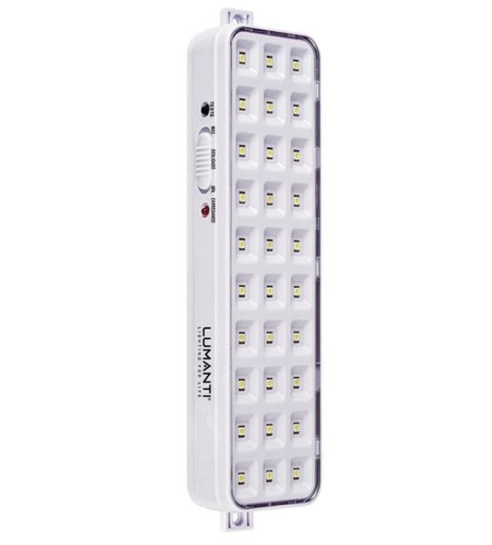 Imagem de lumanti luminaria de emergencia led 30leds