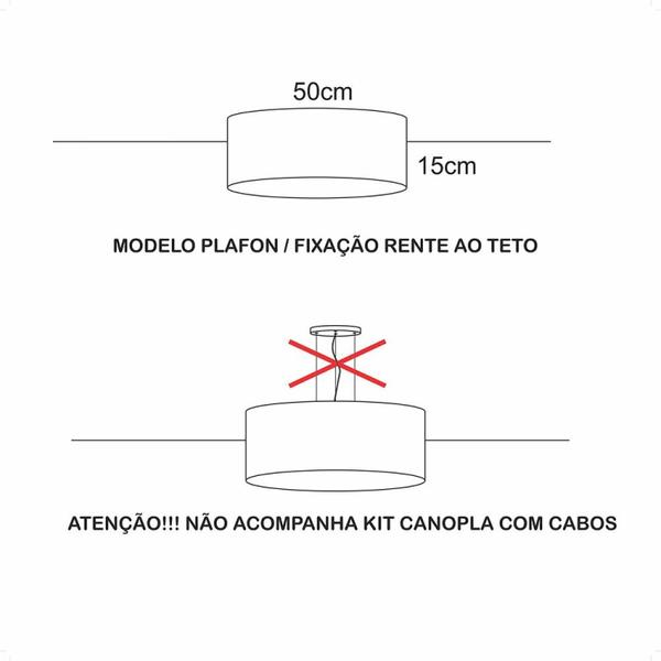 Imagem de Luminária 3 Focos 15w 5809 Tom Luz Iluminação