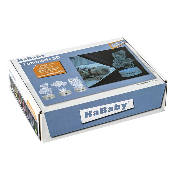 Imagem de Luminária 3D Infantil Rgb Coruja KaBaby 