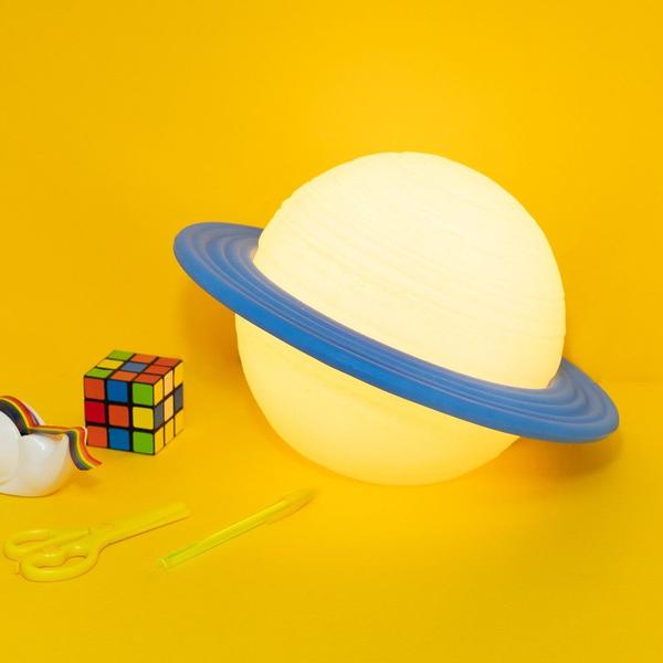 Imagem de Luminária Abajur de Mesa Saturno Bivolt Decoração