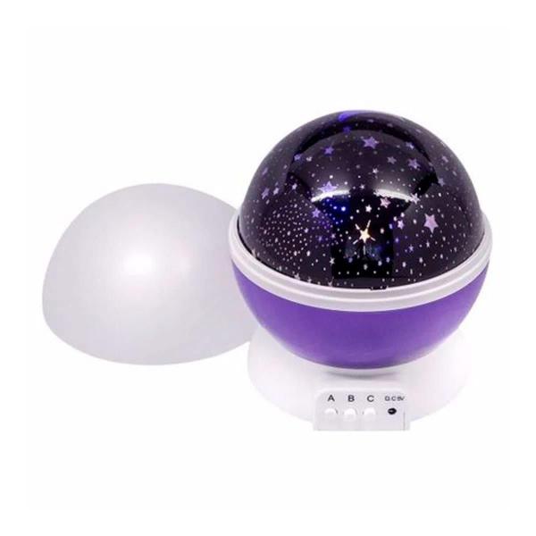 Luminaria Abajur Rotativa Projetor Globo Estrela Criança Fes - BELLATOR Imagem de Luminaria Abajur Rotativa Projetor Globo Estrela Criança Fes