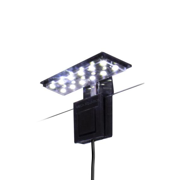 Imagem de Luminária Aquário Soma X3 5W Pequena Preta Luz Branca 110V