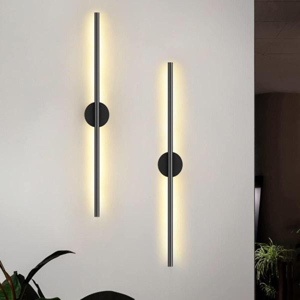 Imagem de Luminária Arandela 60cm Parede Barra LED Tubo 24W Gimpo KJBD-179-PAI