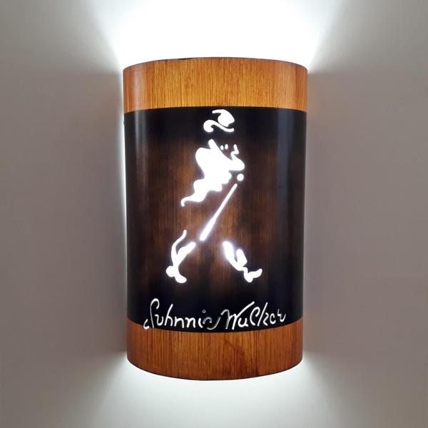 Luminária Arandela de parede Bar Johnnie Walker - Ecoestiluz Imagem de Luminária Arandela de parede Bar Johnnie Walker