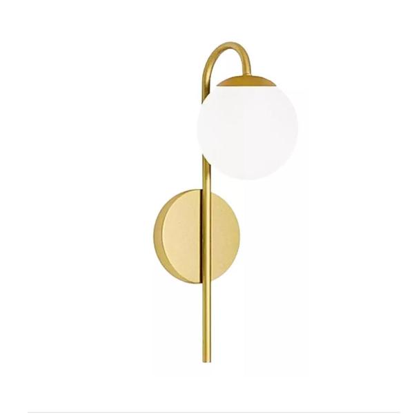 Luminária Arandela Parede Interna Externa Banheiro Dourado - Luminaria Parede Externa ,Arandelas Paredes , Imagem de Luminária Arandela Parede Interna Externa Banheiro Dourado