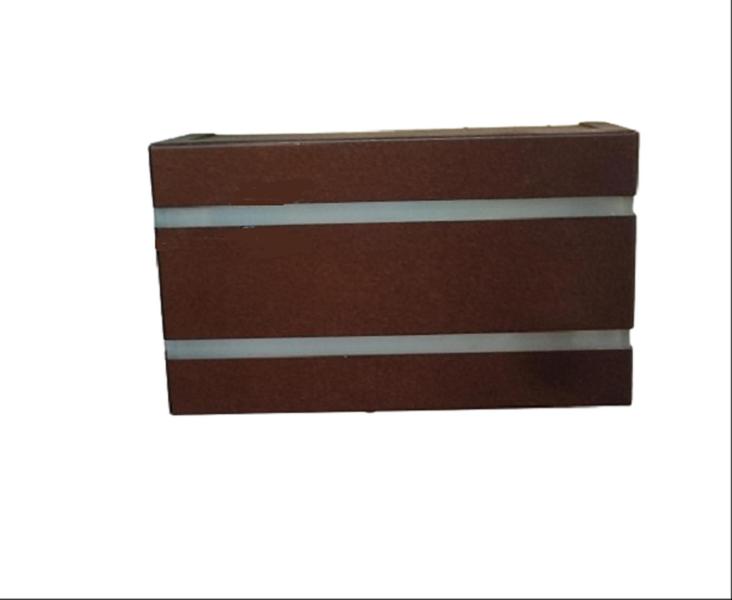 Luminária Arandela Tabaco Frisada Horizontal - Hansa - Hansa Imagem de Luminária Arandela Tabaco Frisada Horizontal - Hansa