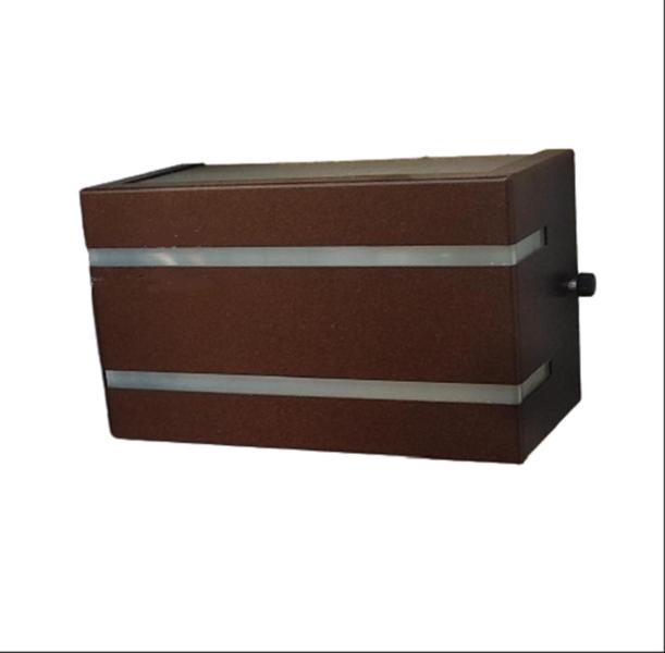 Luminária Arandela Tabaco Frisada Horizontal - Hansa - Hansa Imagem de Luminária Arandela Tabaco Frisada Horizontal - Hansa