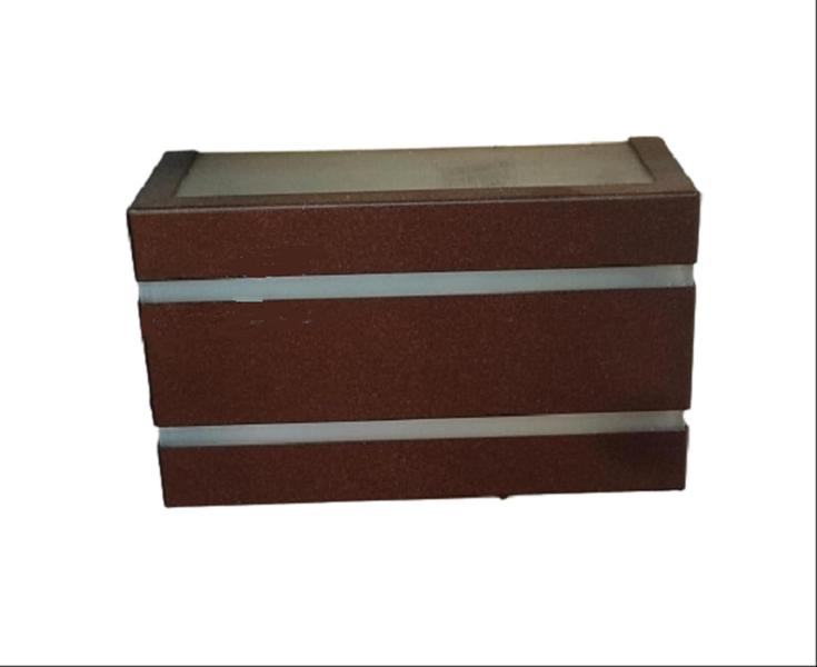 Luminária Arandela Tabaco Frisada Horizontal - Hansa - Hansa Imagem de Luminária Arandela Tabaco Frisada Horizontal - Hansa