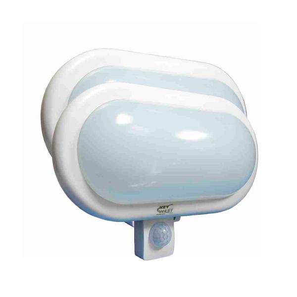 Imagem de Luminária Arandela Tartaruga de LEDs SMD e Sensor de Presença - DNI 6220