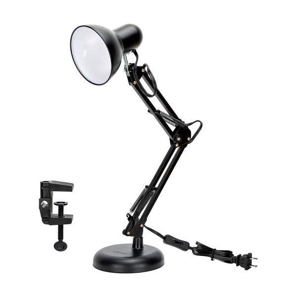 Imagem de Luminária Articulada com Pedestal Preto