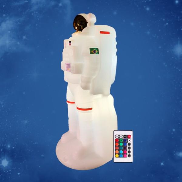 Luminária Astronauta Espacial Super Cute - Desembrulha Imagem de Luminária Astronauta Espacial Super Cute