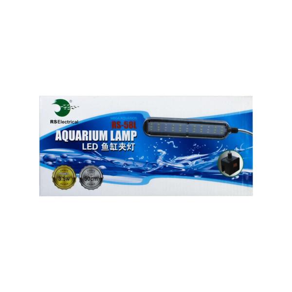 Imagem de Luminaria Barata Aquário Vidro Rs Electrical Rs 58L 3,5W