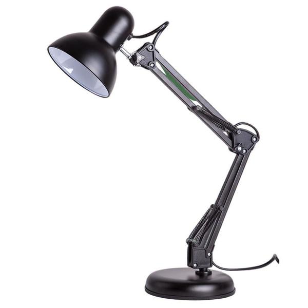 Luminária Base De Mesa Articulável Bivolt Preta Startec Imagem de Luminária Base De Mesa Articulável Bivolt Preta Startec