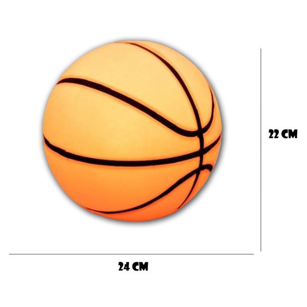 Imagem de Luminária Bola de Basquete Laranja Basketball Abajur Grande