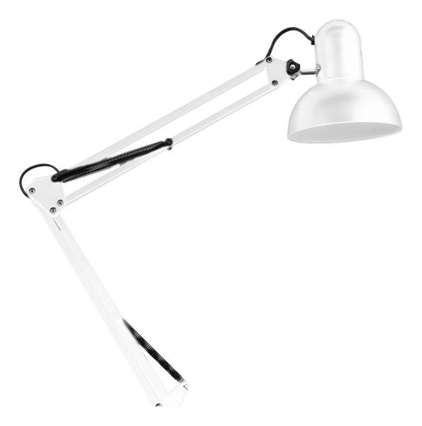 Imagem de Luminária Chão Pedestal Articulada Tipo Coluna Branco Office Lamp